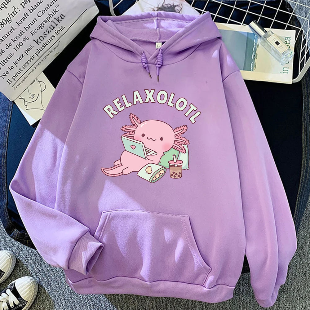Relaxolotl Oversized Hoodie.