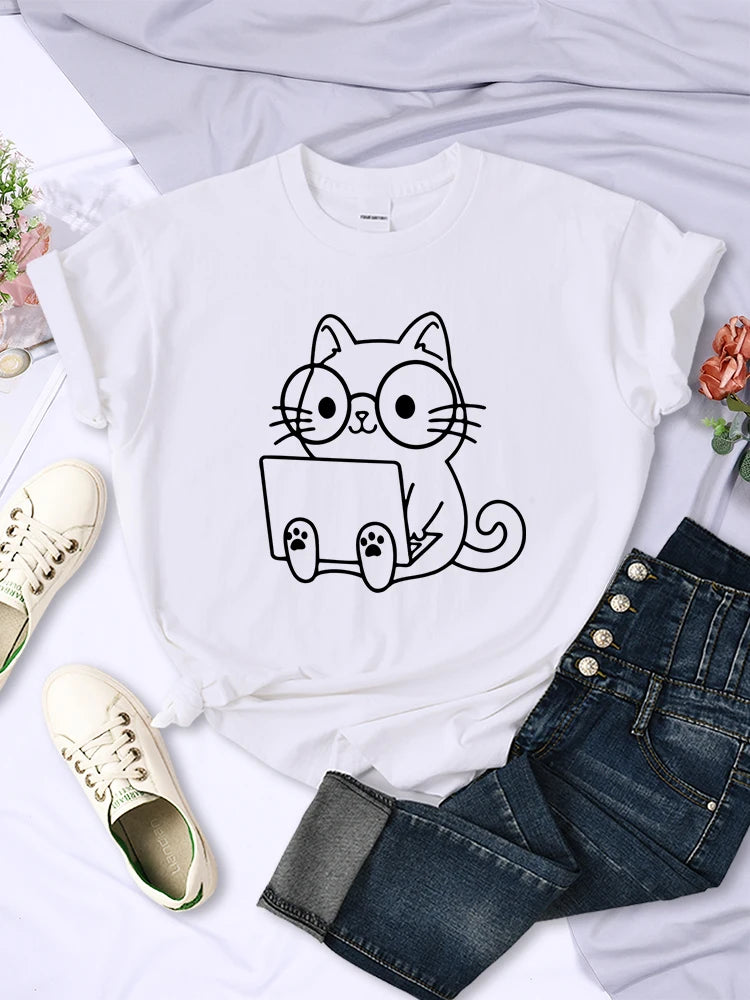 Business Cat T-Shirt.