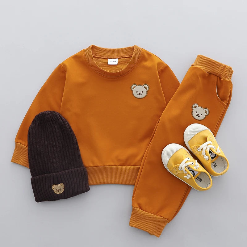 Little Bear Baby Outfit | 2-Piece Long-Sleeve Set