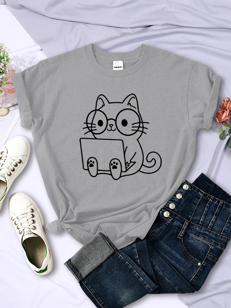 Business Cat T-Shirt.