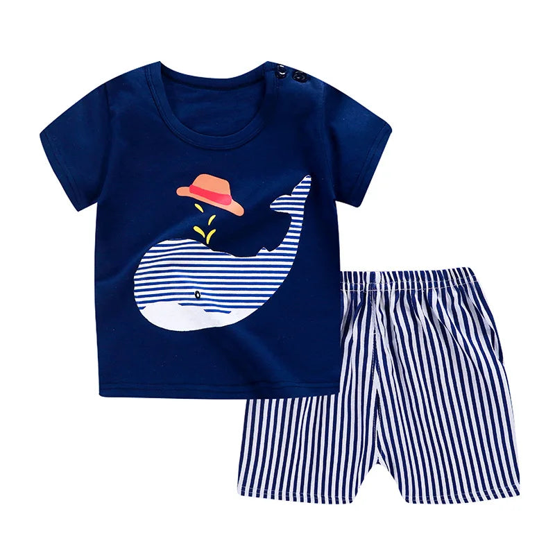 Winnie the Pooh Baby Clothes Set | T-Shirt & Shorts