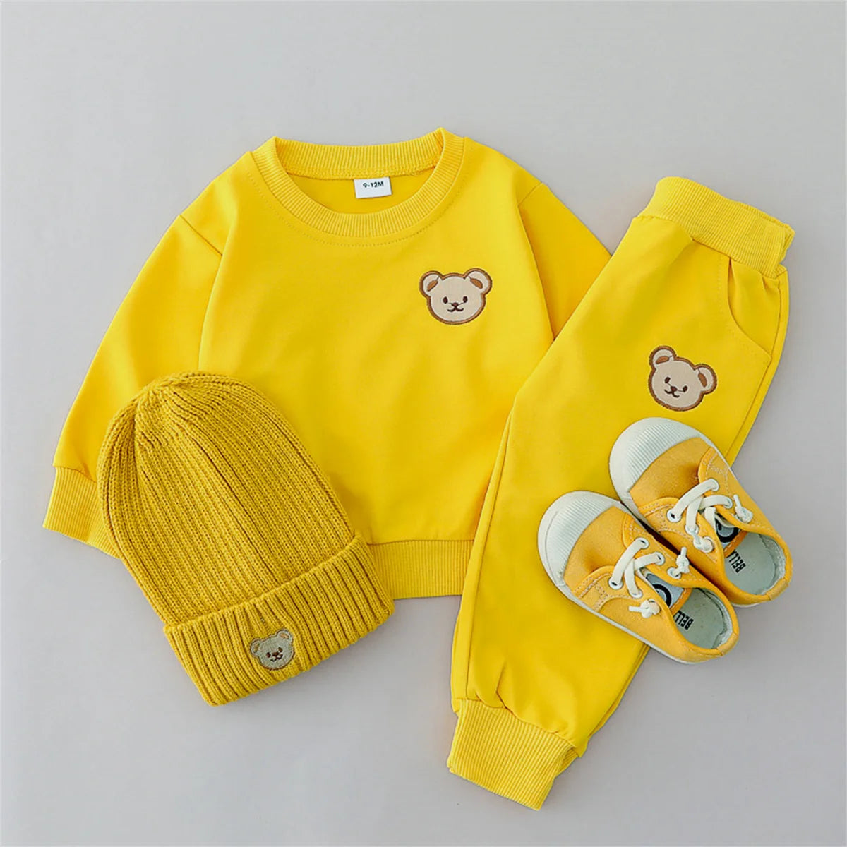 Little Bear Baby Outfit | 2-Piece Long-Sleeve Set