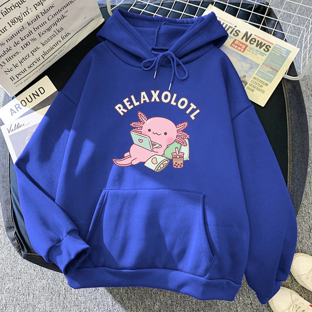 Relaxolotl Oversized Hoodie.