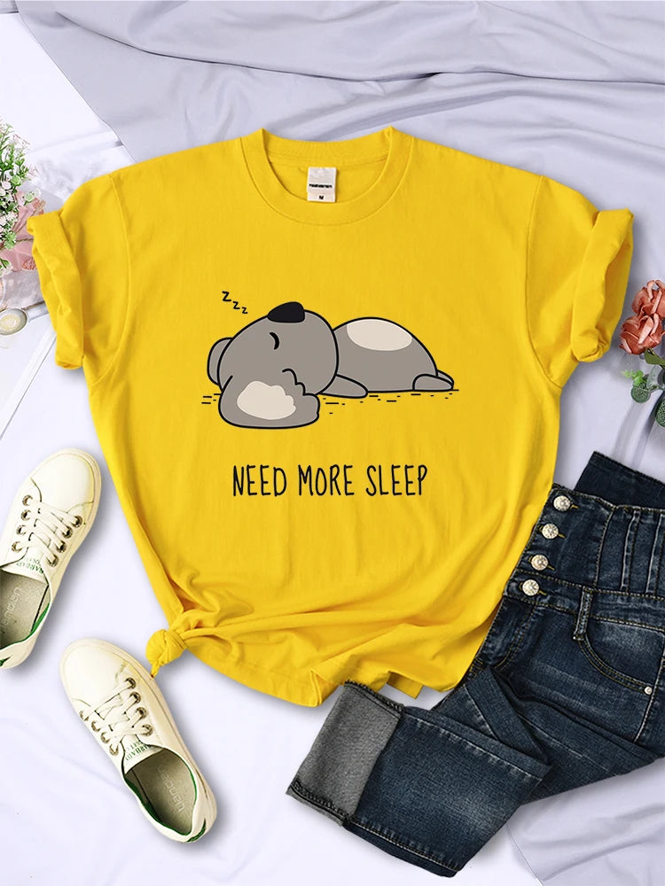 Koala Need More Sleep T-Shirt.