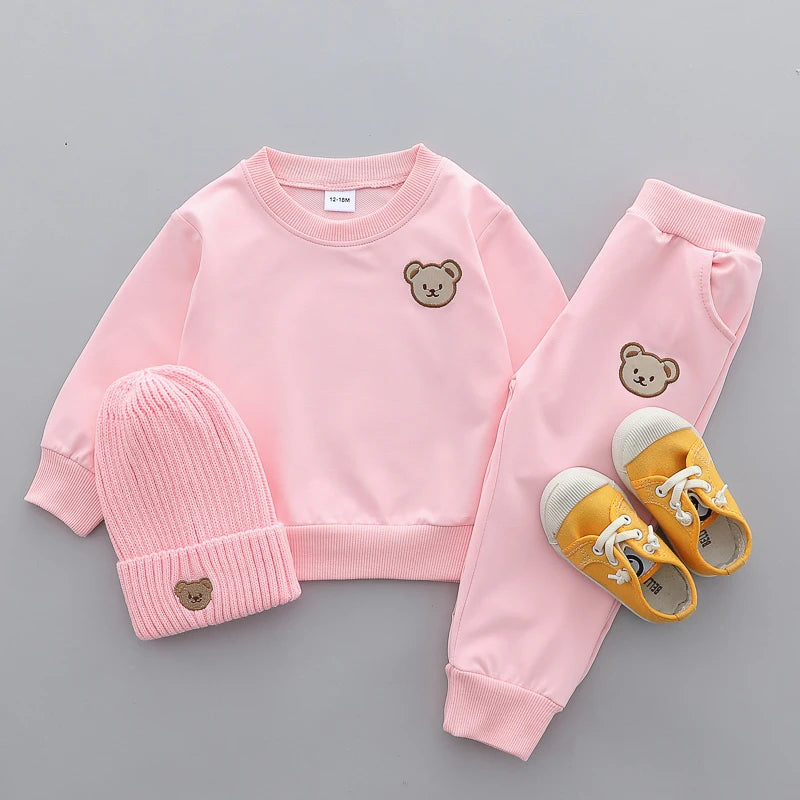 Little Bear Baby Outfit | 2-Piece Long-Sleeve Set