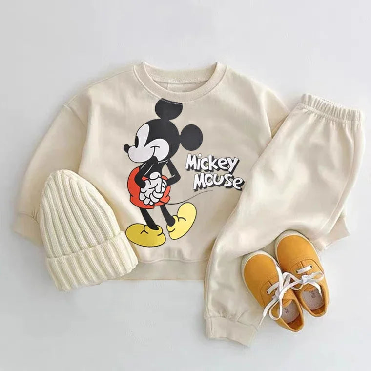 Mickey Mouse Sweatshirt & Pants Set | Baby Unisex Tracksuit