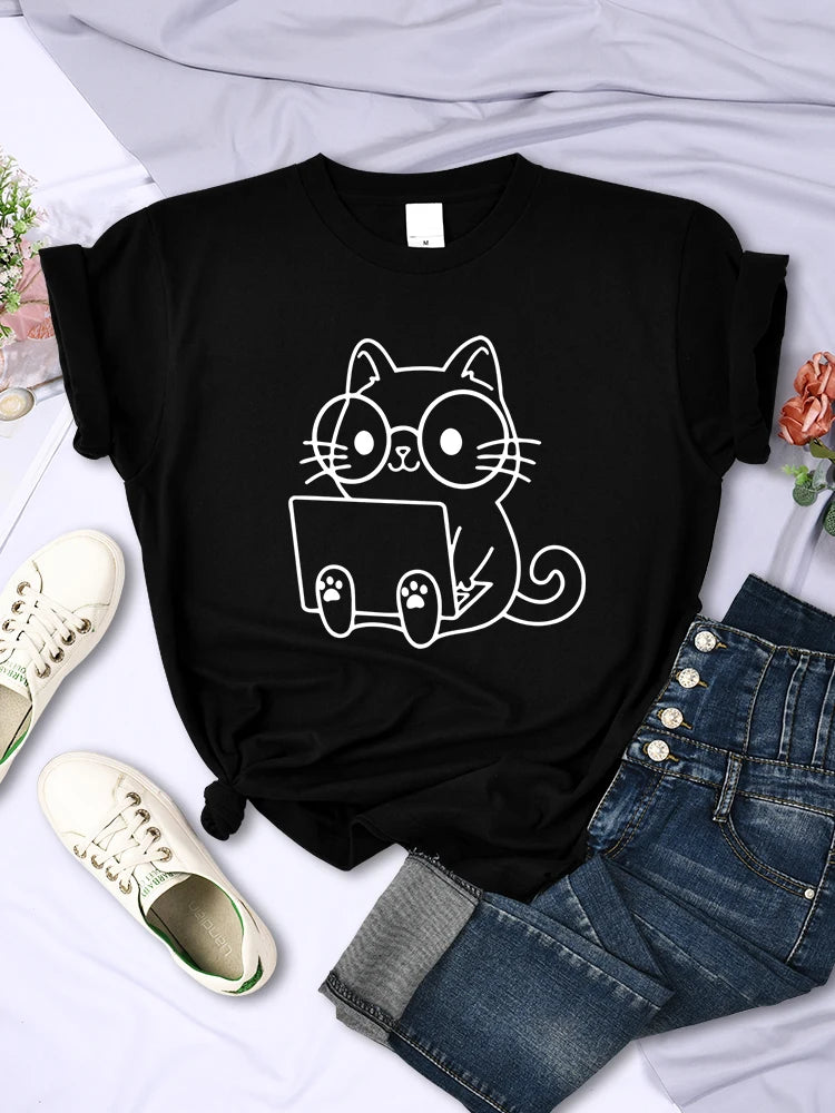Business Cat T-Shirt.