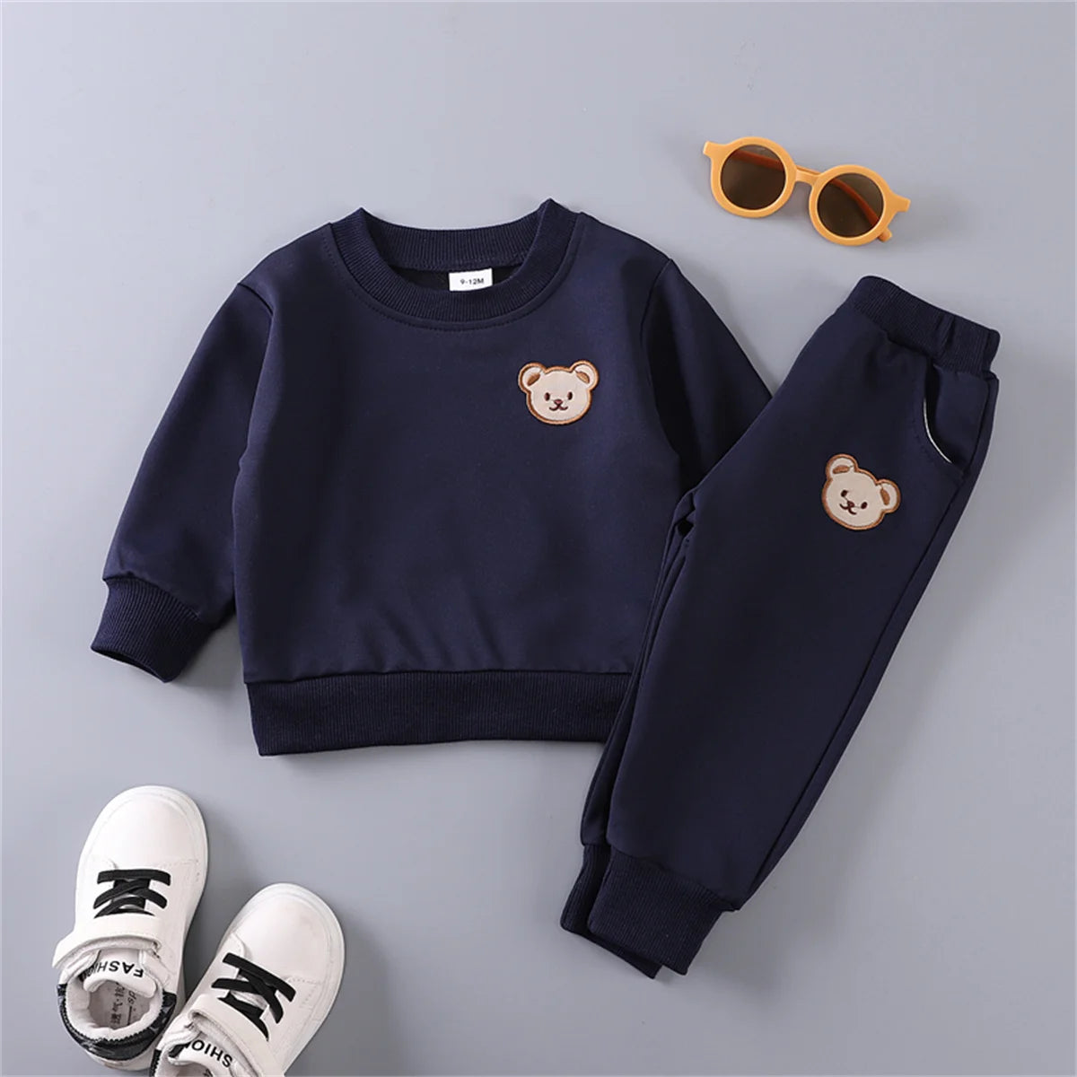 Little Bear Baby Outfit | 2-Piece Long-Sleeve Set
