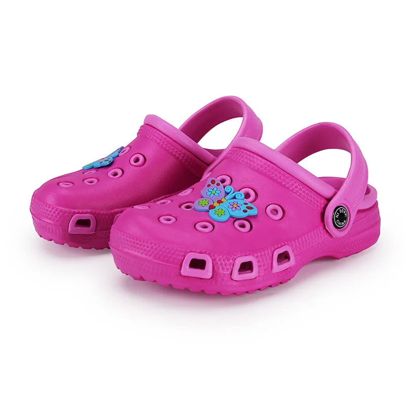 Kids' Clogs | Summer Garden Cartoon Shoes