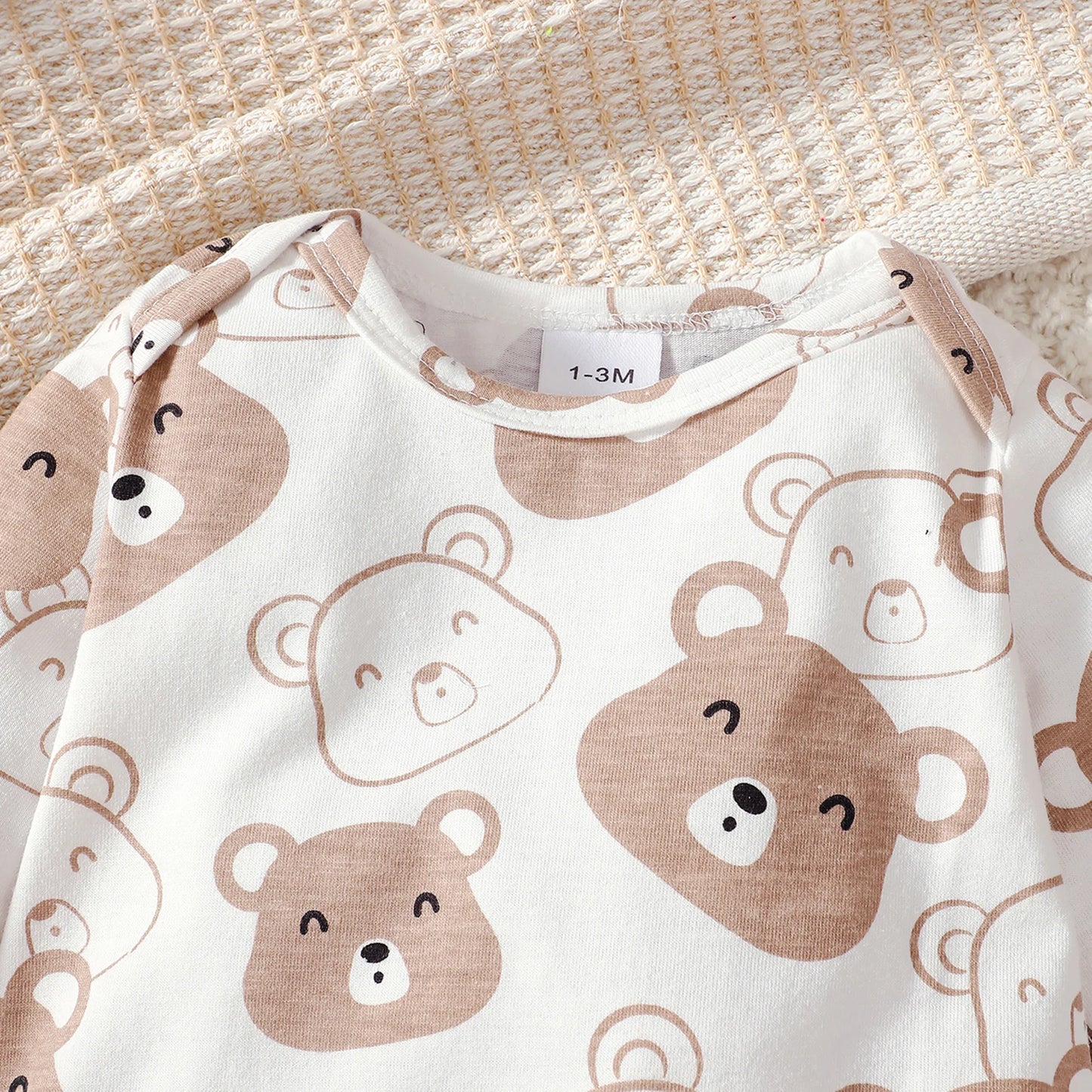 Little Bear Baby Outfit | 4-Piece Set with Hat & Socks