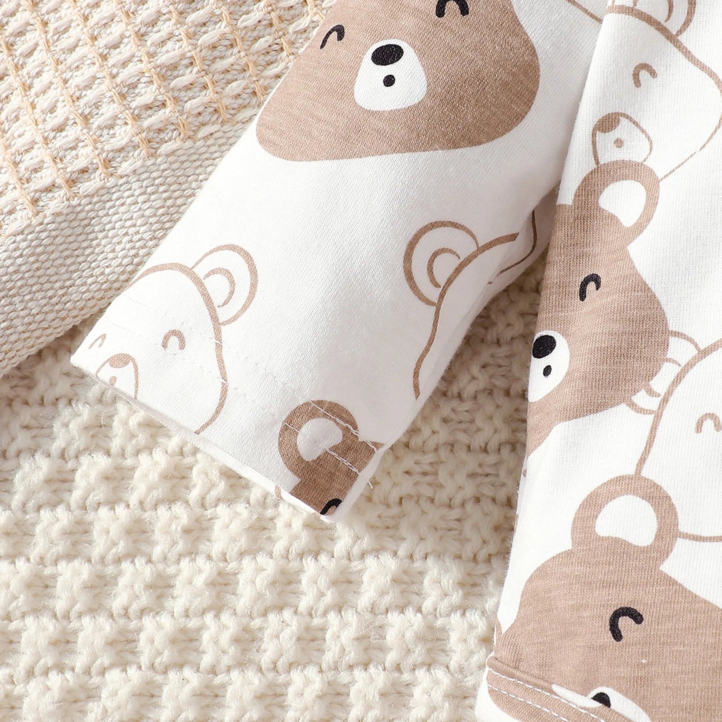 Little Bear Baby Outfit | 4-Piece Set with Hat & Socks