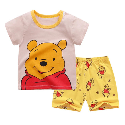 Winnie the Pooh Baby Clothes Set | T-Shirt & Shorts