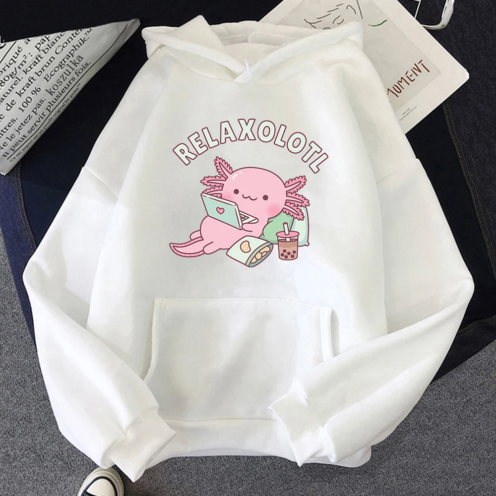 Relaxolotl Oversized Hoodie.