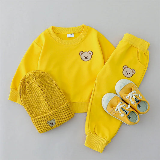 Little Bear Baby Outfit | 2-Piece Long-Sleeve Set