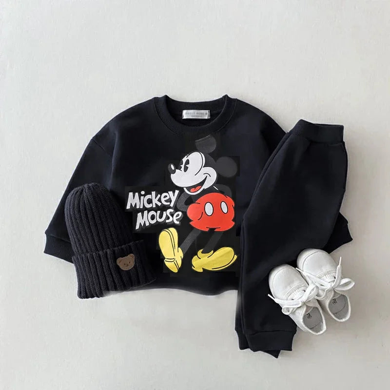 Mickey Mouse Sweatshirt & Pants Set | Baby Unisex Tracksuit